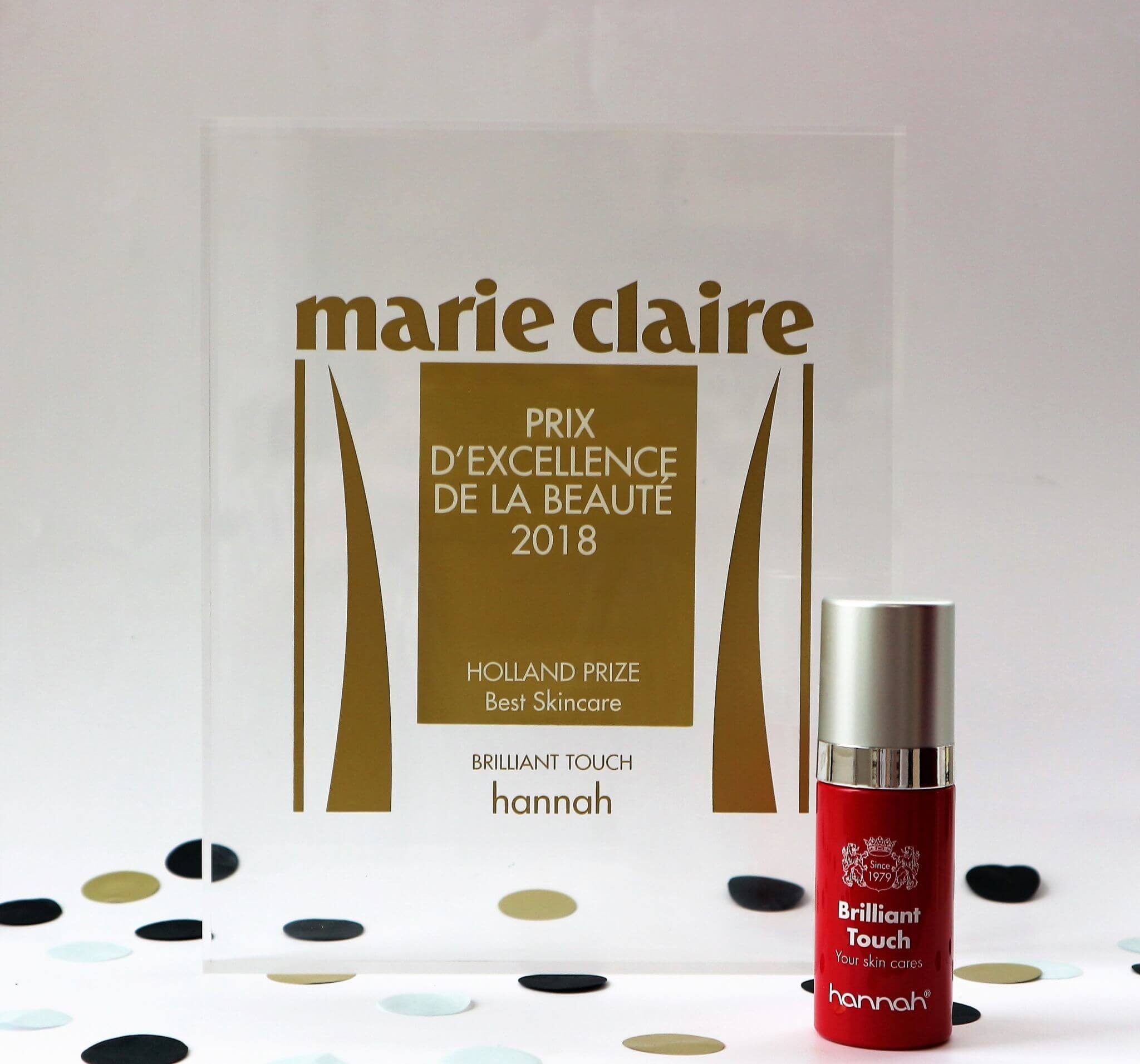 Marie Claire de Prix d’Excellence de la Beauté 