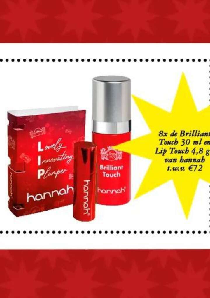 Grazia's adventskalender: 8x de Brilliant Touch en Lip Touch